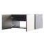Armoire de garage murale gris métallique avec série Longevity and Style - Rangement très profond, pour l'eau et la chaleur, tiroirs à fermeture en douceur