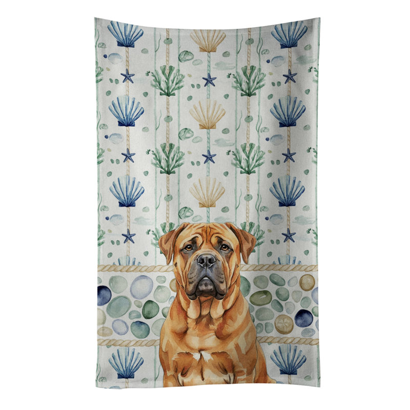 Serviette de cuisine Red Bullmastiff, Red Bullmastiff