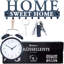 Loriana Iron Wall Organizer with Key Hooks