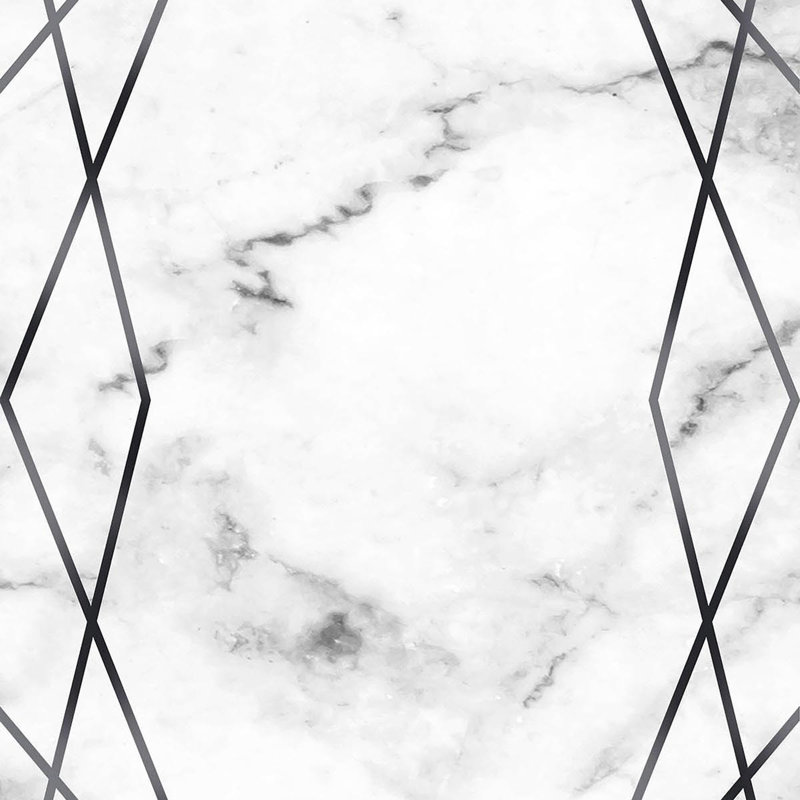 Tapis blanc / gris Eringate