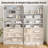 40 Pair Shoe Cabinet With Adjustable Shelves-1961297385