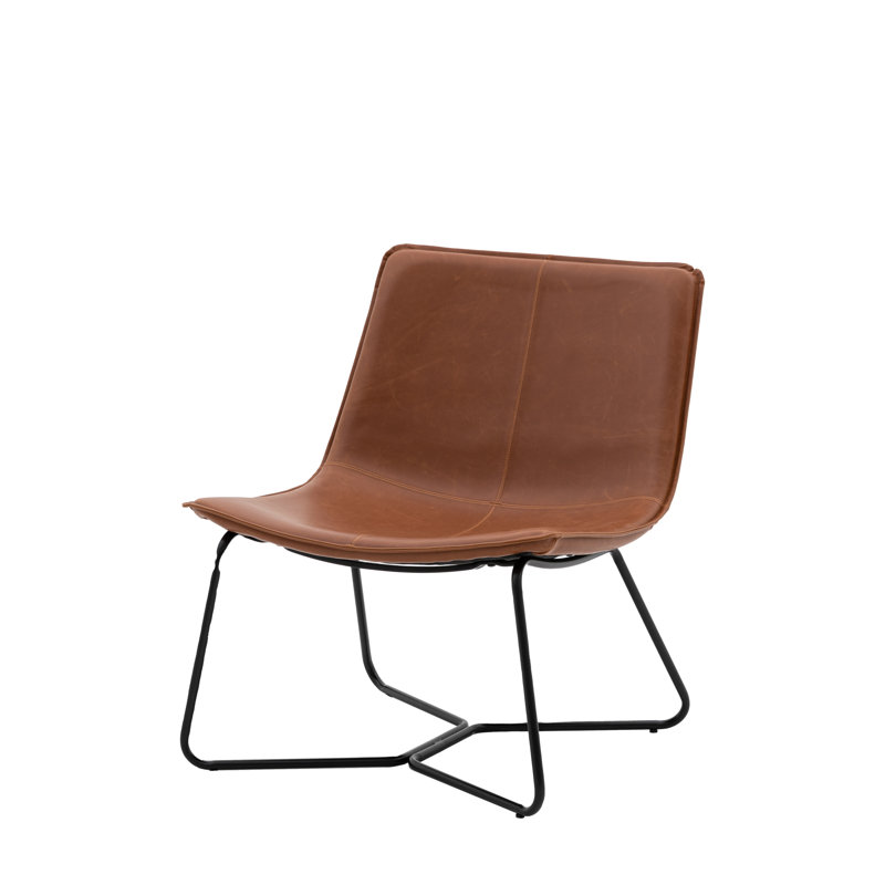 Adalinna Upholstered Lounge Chair, Brown