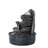 Indoor Water Fountains Tabletop Fountain With LED Rolling Ball Stacked Rocks Indoor Water Feature Zen Meditation For Home And Office Indoor Decor