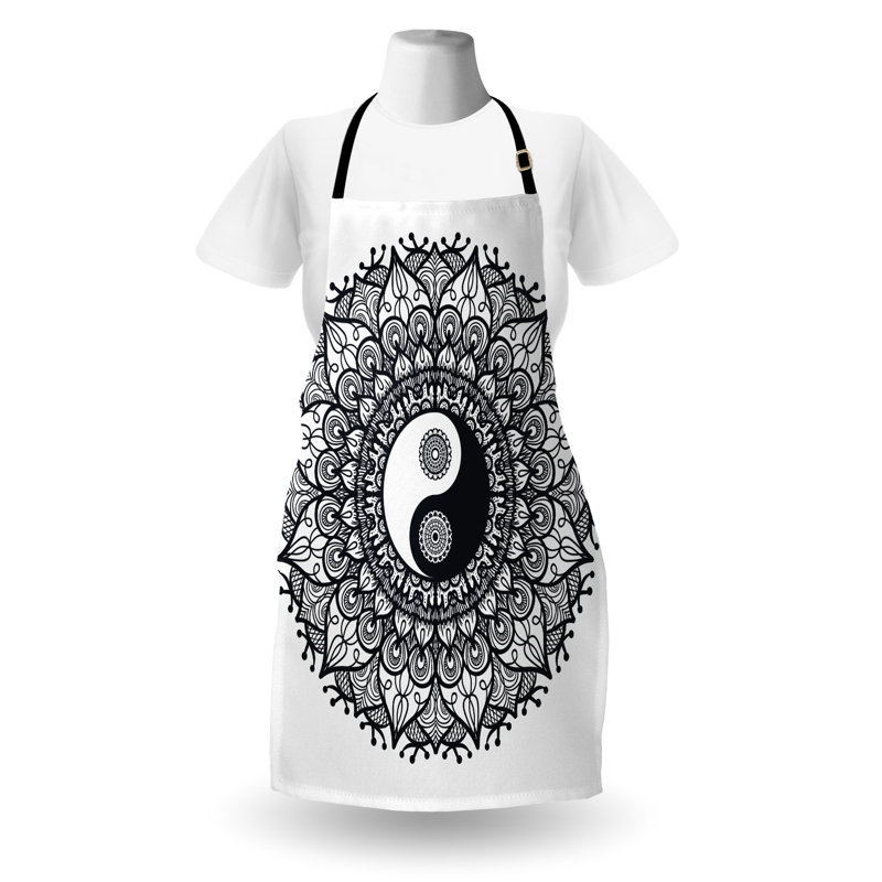 No Pattern Bib Apron