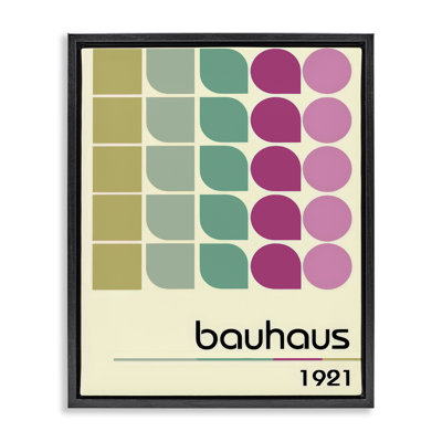Cadre flottant moderne Bauhaus Mid-Century, design par Annabelle Hall