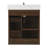 Jillian 30'' Single Bathroom Vanity with Engineered Stone Top-1082142687