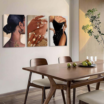 3 Piece Wrapped Canvas Print