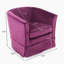 Chaise pivotante avec housse amovible