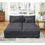 Canapé-lit modulaire sans accoudoirs avec coussins réversibles 69 po Jaeliah-1349687781-1382221227