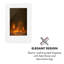 Klarstein 58cm W White Electric Stove
