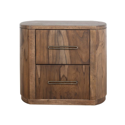 Balam, table de chevet 2 tiroirs