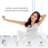 100% Cotton Arctic White Sheets and Pillowcase Set-105529320-105529321