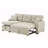 Modular Sleeper Sectional Sofa With Storage