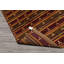 Tapis intérieur / extérieur rectangulaire en laine de conception unique 6 pi x 9 pi 1 po Stutman