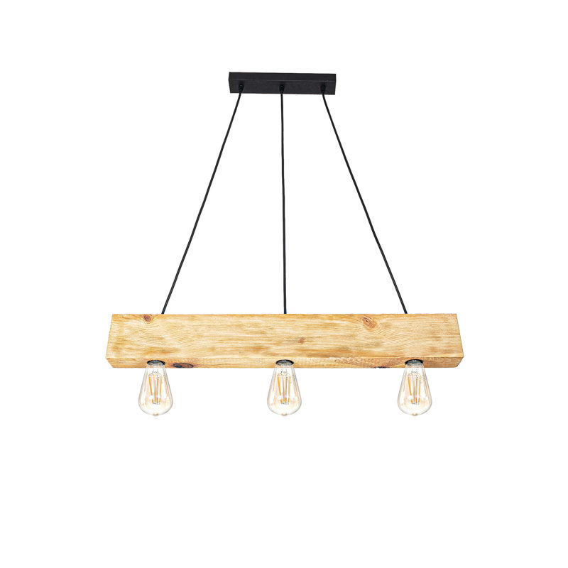 Kepler 3 - Light Kitchen Island Pendant, Natural