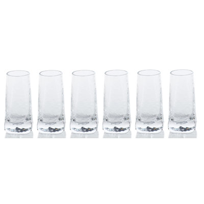 Verre à scènes 2,5 oz. martelé Aquinnah