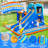 Inflatable Water Slide, 10 In 1 Water Slides Inflatables For Kids And Adults, With Air Blower, Splash And Deep Pool, Climbing Wall, Bounce House, Basketball Hoop 