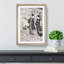 Gentleman Taking Leave of His Lady by Harunobu Suzuki - Picture Frame Painting Print-55608130-55608125