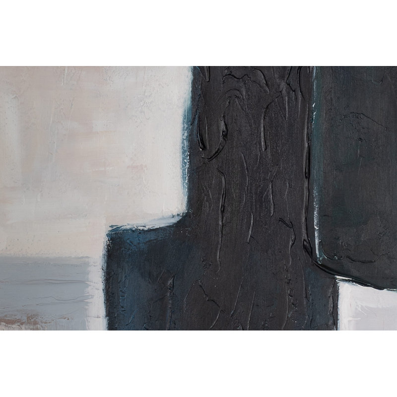 Handgemalt Acrylbild Black To Dunes