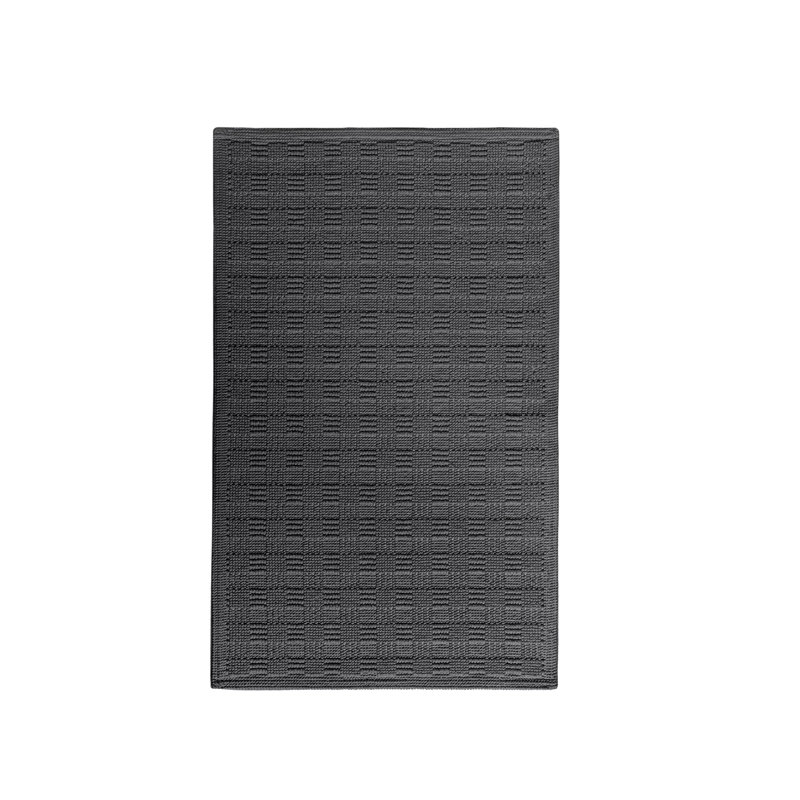 Aura Geometric Bath Rug, Storm