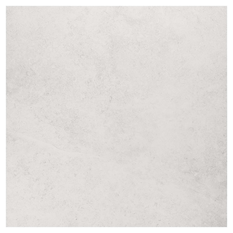 New Rock 24x24 Matte Porcelain Tile, Perla White