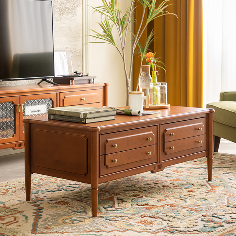 Table de bout Old American, H 18,9 po x L 55,1 po x l 27,6 po