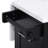 50.7" Kitchen Island With Storage Tilt Trash Can Cabinet And Pull Out Cabinet Organizer, Rolling Kitchen Island On 5 Wheels With Drop Leaf, 2 Drawers, 1Door For Kitchen, Dining Room-1208129256