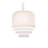 Cresie 4 - Light Nickel Novelty Pendant