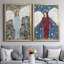 Angels "Tout le monde", ensemble de 2 reproductions sur toiles encadrées-462000007-462000004