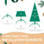 Arbre de Noël 6 pi avec 1032 pointes PE + PVC - Arbre de Noël complet et réaliste, assemblage facile, support en métal stable, décoration de Noël classique