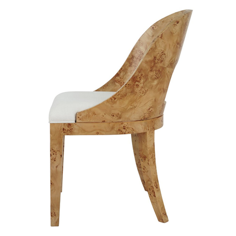Rafferty Upholstered Dining Chair, Brown