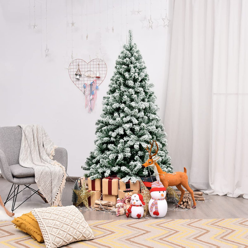 Lighted Artificial Christmas Tree, 180cm H x 100cm W x 100cm D