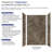 Titan W D 96'' H Glue Up Solid Surface Wall-95992602-95992603