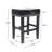 Shaws Classic Faux Leather & Solid Wood Counter/Bar Stools with Padded Saddle Seat-457159361-407678565