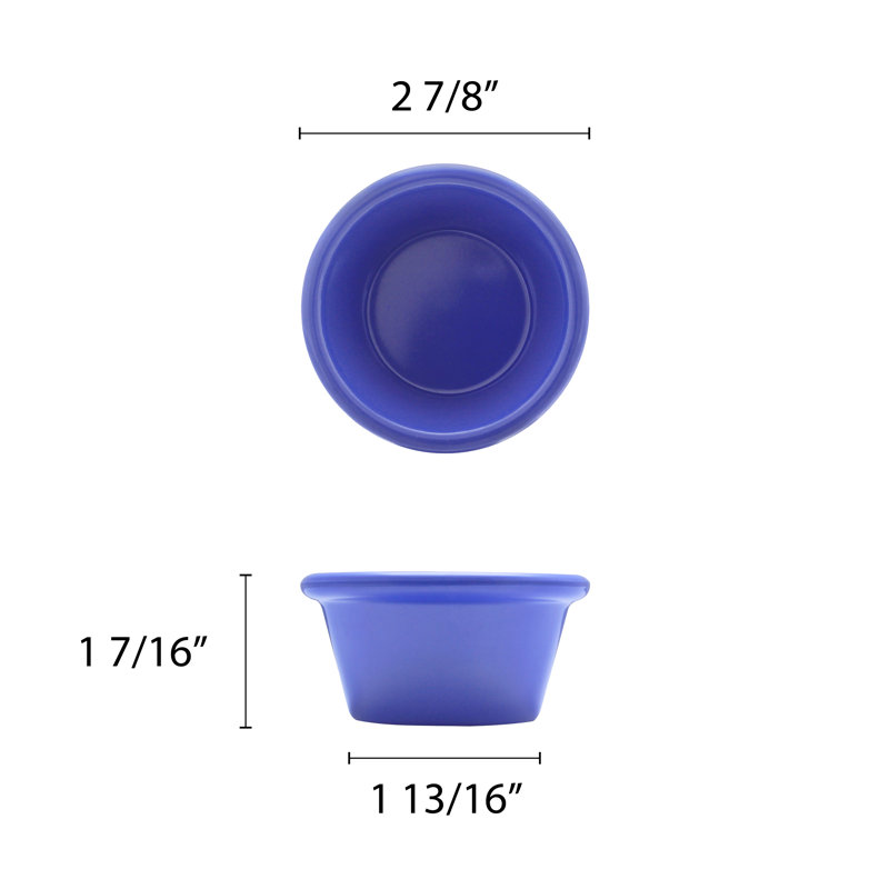 Ramequin lisser de the thunder group inc., Mauve