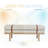Azayvion Upholstered Bench with Wood Base-91885507