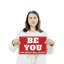 Enseigne en plastique 10 po x 14 po Be You The World Will Ajuster Street-119524630