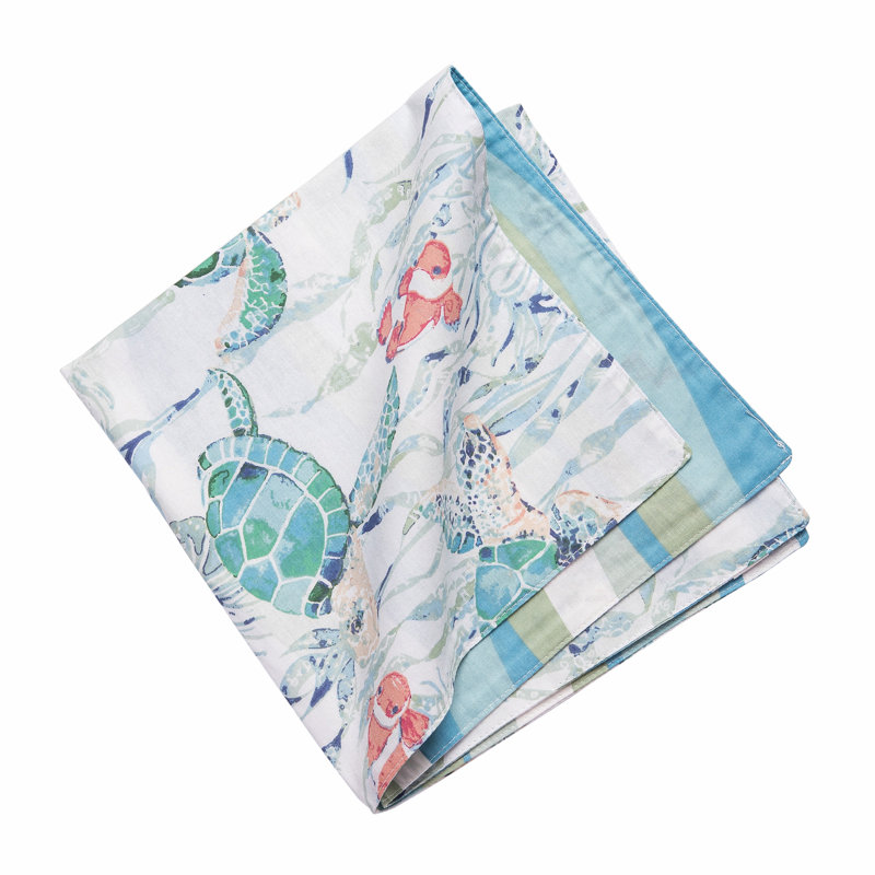 Sea Turtle Cove Cotton Napkin Set of 6