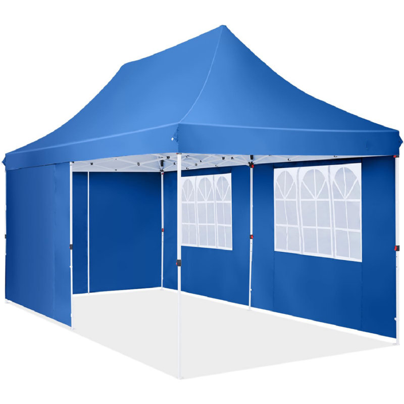 Chaniya 2m x 1m Metal Vault, Light Blue
