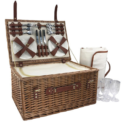 Wicker Picnic Basket