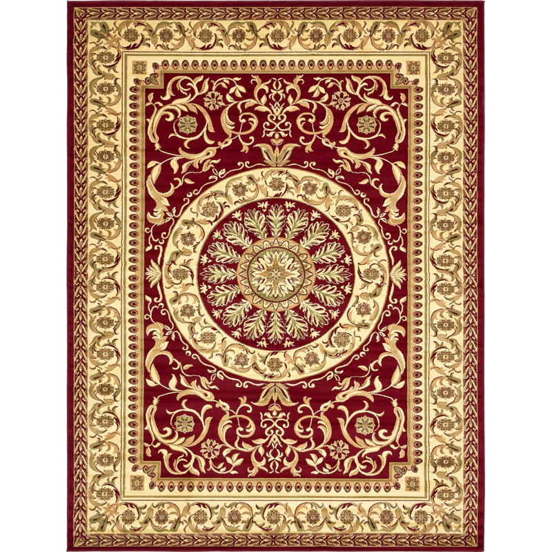 Tapis rouge Aracelia, Rectangle 10 pi x 13 pi 1 po
