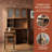 Computer Desk With Tall Bookshelf