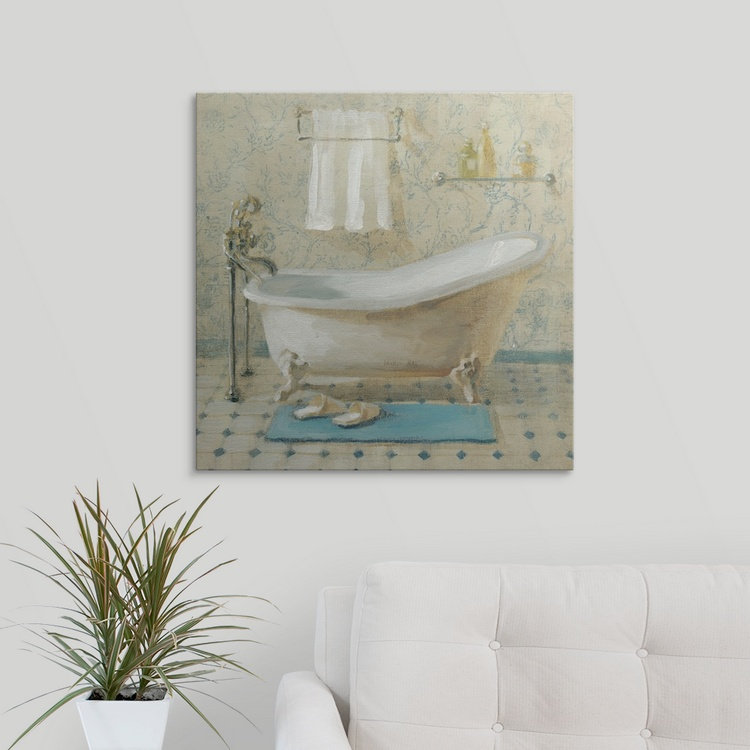 Heldana Victorian Bath III - Danhui Nai, reproduction d'art, H 24 po x l 24 po x P 1,5 po, Toile