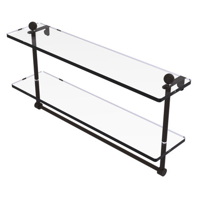Tablette à 2 niveaux avec barre à serviettes Gober