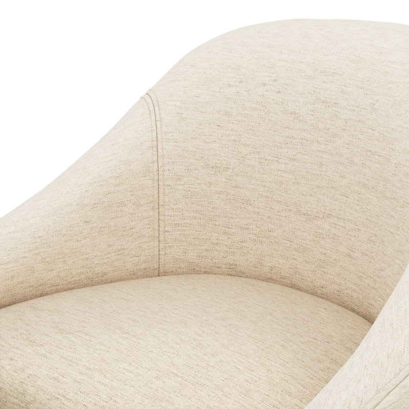 Levi Dining Chair, Knoll Sand, Crypton Nomad Snow