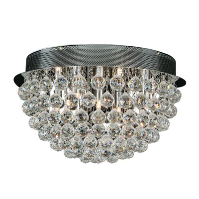 LX Series Crystal Flush Mount