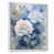 White Floater Framed