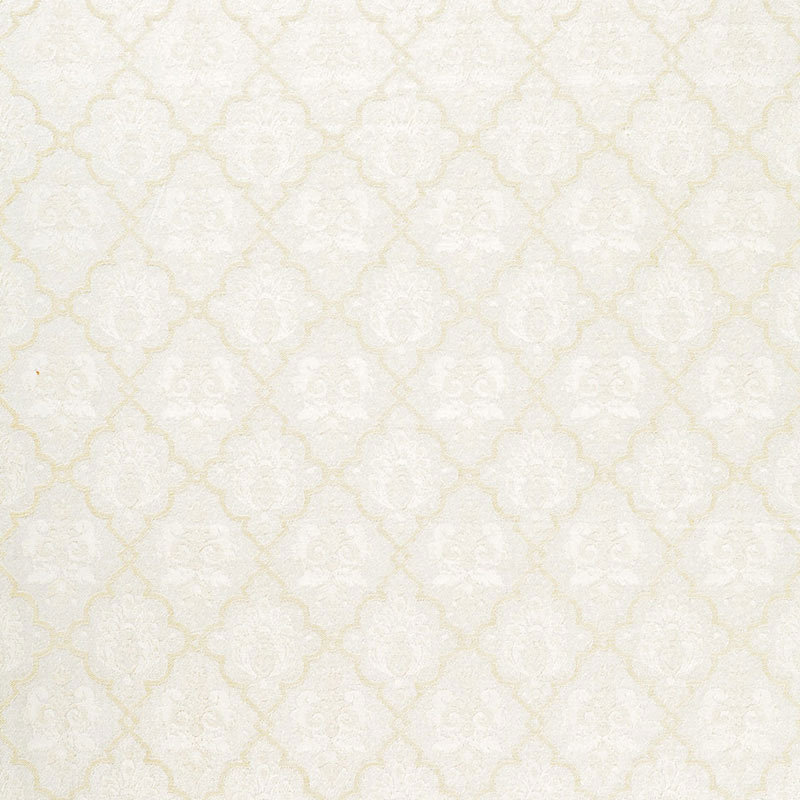 Schumacher x Timothy Corrigan Hedgerow Trellis Indoor/Outdoor Fabric, Ivory