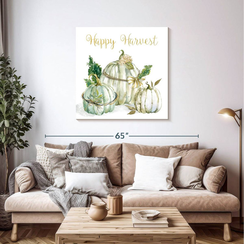 Tergel Happy Harvest Pumpkins, 39" H x 39" W