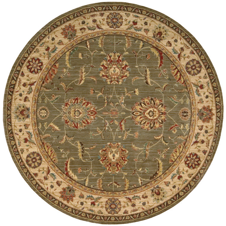 Iulfrith Wool Oriental Indoor Rug